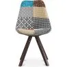 Sedia da pranzo - Rivestita in Patchwork - Patty image 7