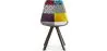 Sedia da pranzo - Rivestita in Patchwork - Ray image 7