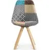 Sedia da pranzo - Rivestita in Patchwork - Patty image 7