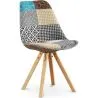 Sedia da pranzo - Rivestita in Patchwork - Patty image 7