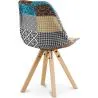 Sedia da pranzo - Rivestita in Patchwork - Patty image 7