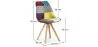 Sedia da pranzo - Rivestita in Patchwork - Ray image 7