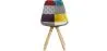 Sedia da pranzo - Rivestita in Patchwork - Ray image 7