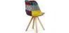 Sedia da pranzo - Rivestita in Patchwork - Ray image 7