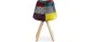 Sedia da pranzo - Rivestita in Patchwork - Ray image 7
