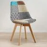 Sedia da pranzo - Rivestita in Patchwork - Patty image 7