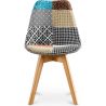 Sedia da pranzo - Rivestita in Patchwork - Patty image 7