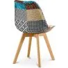 Sedia da pranzo - Rivestita in Patchwork - Patty image 7