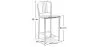 Sgabello da bar di design con schienale - 60cm - Jadon image 7