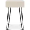 Scrivania in Legno con Cassetto - Stile Scandinavo - Andor  image 7