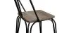 Sedia da pranzo - Design industriale - Legno e metallo - Lillor image 7