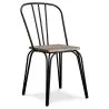 Sedia da pranzo - Design industriale - Legno e metallo - Lillor image 7