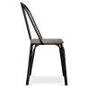 Sedia da pranzo - Design industriale - Legno e metallo - Lillor image 7