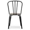 Sedia da pranzo - Design industriale - Legno e metallo - Lillor image 7
