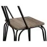 Sedia da pranzo - Design industriale - Legno e metallo - Lillor image 7