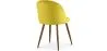Sedia da pranzo - Rivestita in velluto - Design scandinavo - Evelyne image 7
