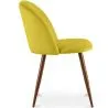 Sedia da pranzo - Rivestita in velluto - Design scandinavo - Evelyne image 7