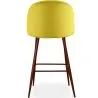 Sgabello imbottito in velluto - Design scandinavo - Evelyne image 7