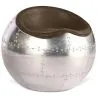 Sedia da salotto - Sedia a sfera in pelle e metallo - Circle image 7