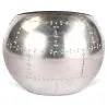 Sedia da salotto - Sedia a sfera in pelle e metallo - Circle image 7