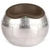 Sedia da salotto - Sedia a sfera in pelle e metallo - Circle image 7