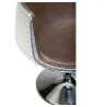 Sedia da salotto - Sedia di design - Similpelle e metallo - Cognac image 7