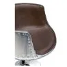 Sedia da salotto - Sedia di design - Similpelle e metallo - Cognac image 7