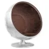 Poltrona a sfera di design - Stile aviatore - Rivestita - Baller image 7