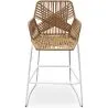 Sgabello in rattan Boho Bali Design - 75 cm - Tale image 7
