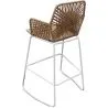 Sgabello in rattan Boho Bali Design - 75 cm - Tale image 7