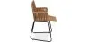 Sedia da pranzo in rattan - Sedia da giardino Boho Bali Design - Tale image 7