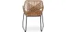 Sedia da pranzo in rattan - Sedia da giardino Boho Bali Design - Tale image 7