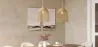 Lampada da soffitto in rattan - Lampada a sospensione in stile Boho Bali - Bu image 7
