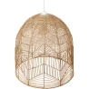 Lampada da soffitto in rattan - Lampada a sospensione in stile Boho Bali - Bu image 7