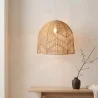 Lampada da soffitto in rattan - Lampada a sospensione in stile Boho Bali - Bu image 7