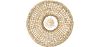 Lampada a soffitto in rattan - Lampada a sospensione in stile Boho Bali - Lan image 7