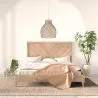 Lampada a soffitto in rattan - Lampada a sospensione in stile Boho Bali - Lan image 7