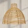Lampada a soffitto in rattan - Lampada a sospensione in stile Boho Bali - Can image 7