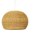 Lampada a soffitto in rattan - Lampada a sospensione in stile Boho Bali - Kim image 7