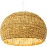 Lampada a soffitto in rattan - Lampada a sospensione in stile Boho Bali - Kim image 7