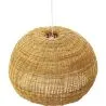 Lampada a soffitto in rattan - Lampada a sospensione in stile Boho Bali - Kim image 7