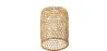 Lampada a soffitto in rattan - Lampada a sospensione stile Boho Bali - Lian image 7