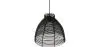 Lampada a soffitto in rattan nero - Lampada a sospensione in stile Boho Bali - Gian image 7