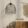 Lampada a Sospensione in Rattan Nero - stile Boho Bali - Le image 7