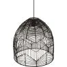 Lampada a Sospensione in Rattan Nero - stile Boho Bali - Le image 7