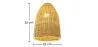 Lampada a Sospensione in Rattan - stile Boho Bali - Lie image 7