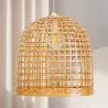 Lampada a soffitto in bambù - Lampada a sospensione stile Boho Bali - Thi image 7