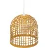 Lampada a soffitto in bambù - Lampada a sospensione stile Boho Bali - Thi image 7