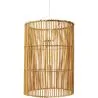 Lampada da soffitto in rattan - Lampada a sospensione di stile Boho Bali - An image 7