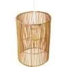 Lampada da soffitto in rattan - Lampada a sospensione di stile Boho Bali - An image 7